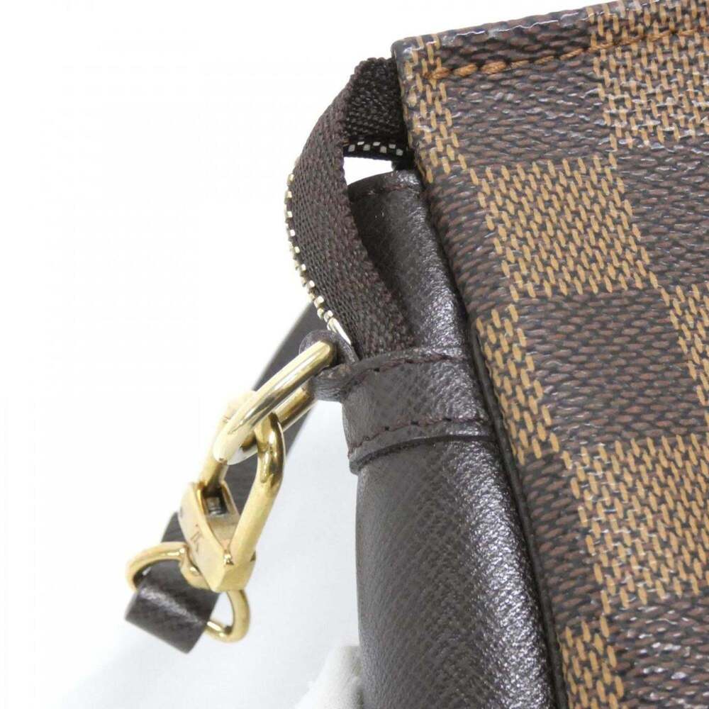 LOUIS VUITTON Brown Damier Pouch - Picture 4 of 8